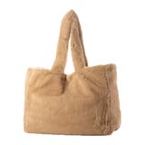 カーキ | トートバッグ バッグ ファー | STYLEBLOCK