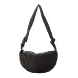 ブラック | ショルダーバッグ キルティング 布 | STYLEBLOCK