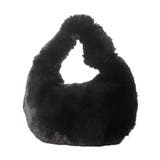 ブラック | トートバッグ ハンドバッグ ファー | STYLEBLOCK