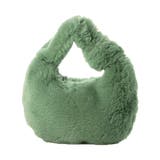 グリーン | トートバッグ ハンドバッグ ファー | STYLEBLOCK