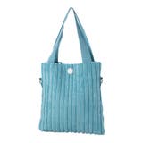 ライトブルー | ショルダーバッグ トートバッグ コーデュロイ | STYLEBLOCK
