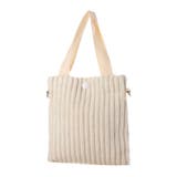 オフホワイト | ショルダーバッグ トートバッグ コーデュロイ | STYLEBLOCK