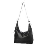 ブラック | ショルダーバッグ 肩掛け レザー調 | STYLEBLOCK