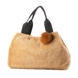 カーキ | トートバッグ バッグ ファー | STYLEBLOCK