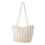 ホワイト | ショルダーバッグ バッグ ストライプ | STYLEBLOCK