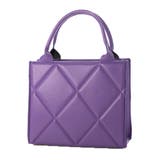 パープル | ショルダーバッグ ハンドバッグ 2WAY | STYLEBLOCK