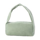 グリーン | ハンドバッグ コーデュロイ 布 | STYLEBLOCK