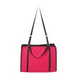 ローズレッド | トートバッグ ショルダーバッグ キルティング | STYLEBLOCK