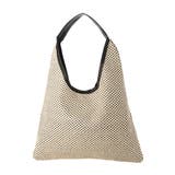 オフホワイト | トートバッグ バッグ ストロー風 | STYLEBLOCK