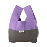 F | トートバッグ マルシェバッグ ニット | STYLEBLOCK