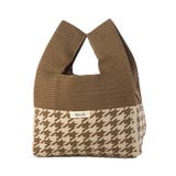 ブラウン | トートバッグ バッグ ニット | STYLEBLOCK