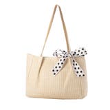 オフホワイト | トートバッグ ストロー かごバッグ | STYLEBLOCK