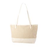 ホワイト | トートバッグ ストロー かごバッグ | STYLEBLOCK