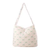 グリーンリボン | トートバッグ ショルダーバッグ 布 | STYLEBLOCK