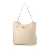 ベージュ | トートバッグ バッグ ロゴ | STYLEBLOCK