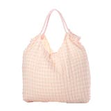 ピンク | トートバッグ バッグ チェック柄 | STYLEBLOCK