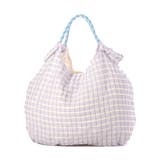 パープル | トートバッグ バッグ チェック柄 | STYLEBLOCK