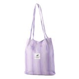 パープル | トートバッグ バッグ ストライプ | STYLEBLOCK