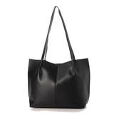 ブラック | トートバッグ バッグ レザー調 | STYLEBLOCK