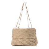 カーキ | ショルダーバッグ チェーンバッグ ファー | STYLEBLOCK