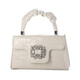 ホワイト | ショルダーバッグ ハンドバッグ 2WAY | STYLEBLOCK