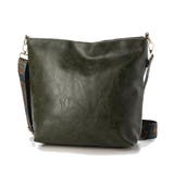 グリーン | ショルダーバッグ レザー調 肩掛け | STYLEBLOCK