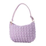 パープル | ショルダーバッグ ハンドバッグ ぽこぽこ | STYLEBLOCK