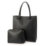 ブラック | トートバッグ ショルダーバッグ バッグインバッグ | STYLEBLOCK