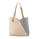 ホワイト | ショルダーバッグ トートバッグ バイカラー | STYLEBLOCK