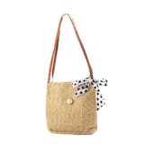 カーキ | ショルダーバッグ かごバッグ ストロー素材 | STYLEBLOCK