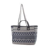 エスニックブルー | ショルダーバッグ トートバッグ A4 | STYLEBLOCK