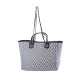 チェックブルー | ショルダーバッグ トートバッグ A4 | STYLEBLOCK