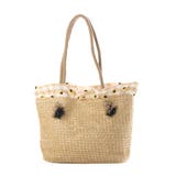 カーキ | ショルダーバッグ 麦わら ストロー | STYLEBLOCK