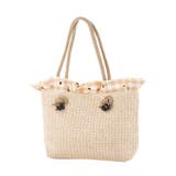 ホワイト | ショルダーバッグ 麦わら ストロー | STYLEBLOCK