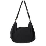 ブラック | ショルダーバッグ 無地 帆布 | STYLEBLOCK