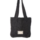 ブラック | ショルダーバッグ トートバッグ 花柄 | STYLEBLOCK