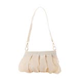 ホワイト | ショルダーバッグ ギャザー ミニ | STYLEBLOCK