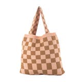 カーキ | トートバッグ ショルダーバッグ ニット | STYLEBLOCK