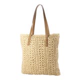 ベージュ | ストローバッグ トートバッグ A4 | STYLEBLOCK