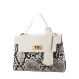 ホワイト | ショルダーバッグ ハンドバッグ PUレザー | STYLEBLOCK