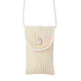 ホワイト | ショルダーバッグ バッグ スマホポーチ | STYLEBLOCK