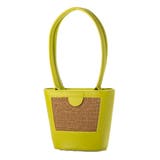 グリーン | ショルダーバッグ かごバッグ ストロー | STYLEBLOCK