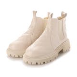 ベージュ | ショートブーツ サイドゴアブーツ 厚底 | STYLEBLOCK