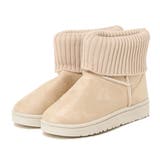 ミルクティ | ムートンブーツ ショートブーツ ニット | STYLEBLOCK