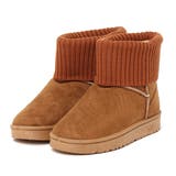 イエロー | ムートンブーツ ショートブーツ ニット | STYLEBLOCK