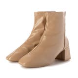 カーキ | ショートブーツ ブーツ 太ヒール | STYLEBLOCK