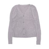 グレー | ニットカーディガン カーディガン Vネック | STYLEBLOCK