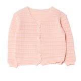 ピンク | ニットカーディガン カーディガン 透かし編み | STYLEBLOCK