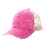 スイカレッド | キャップ メッシュキャップ ダメージ加工 | STYLEBLOCK