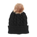 ブラック | ニットキャップ ニット帽 無地 | STYLEBLOCK